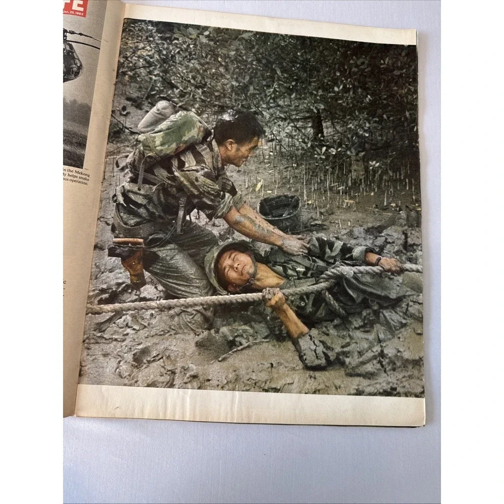 Vintage Life Magazine January 25 1963 Joe Kennedy Fortune Vietnam War History
